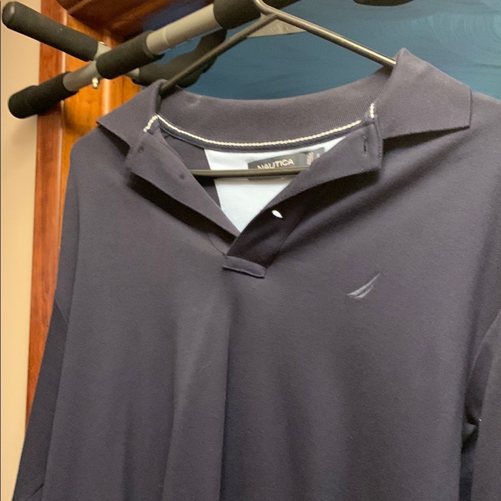 Nautica Dark Blue Polo Shirt